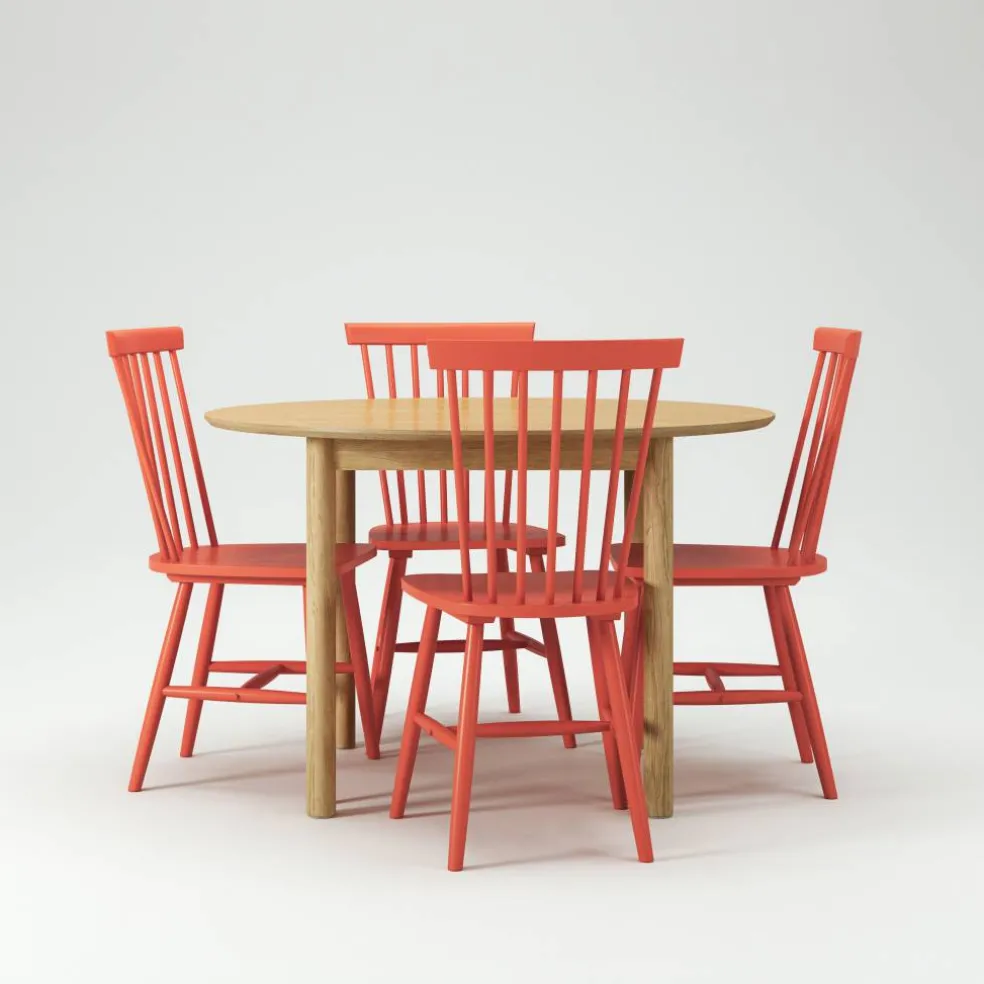 Wood Matgrupp, Ek / Orange