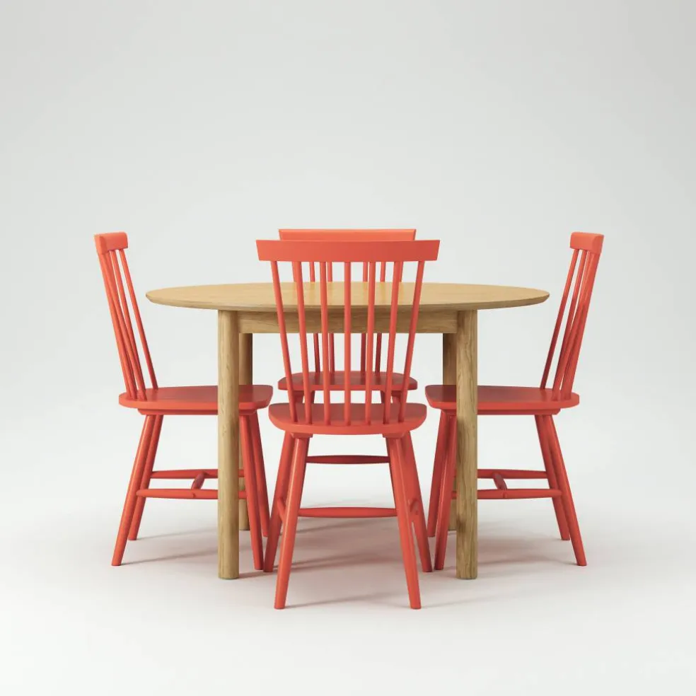 Wood Matgrupp, Ek / Orange