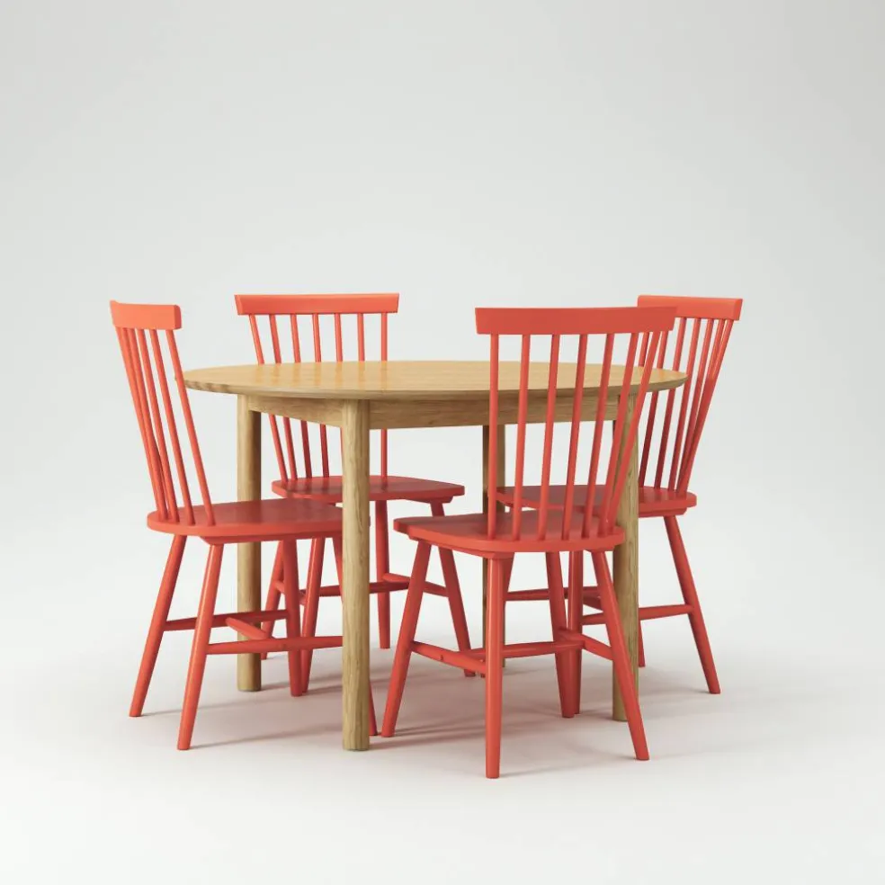 Wood Matgrupp, Ek / Orange