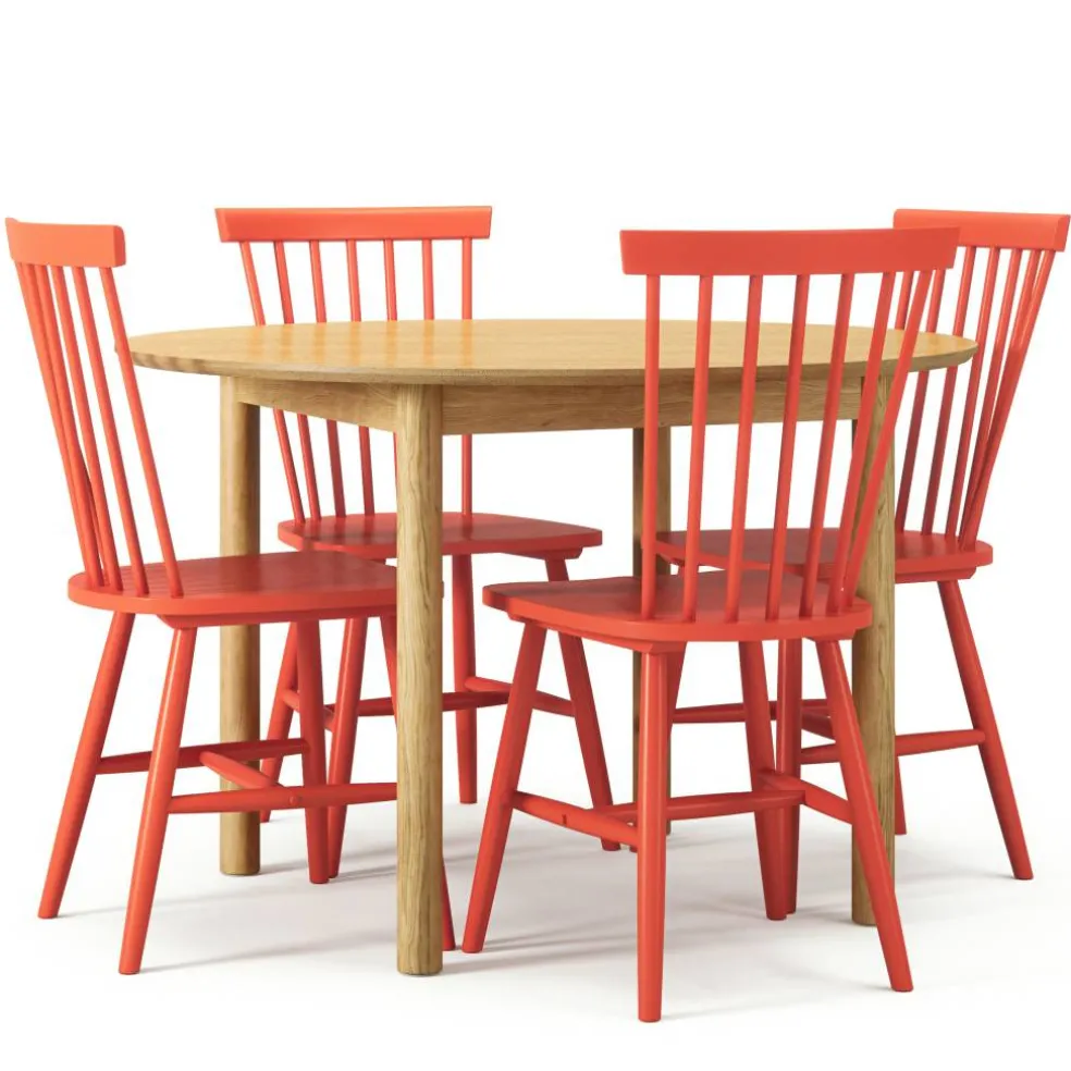 Wood Matgrupp, Ek / Orange