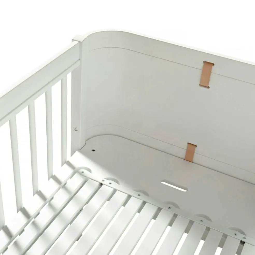 Wood Mini+ Cot Säng Inkl. Junior Kit, Vit