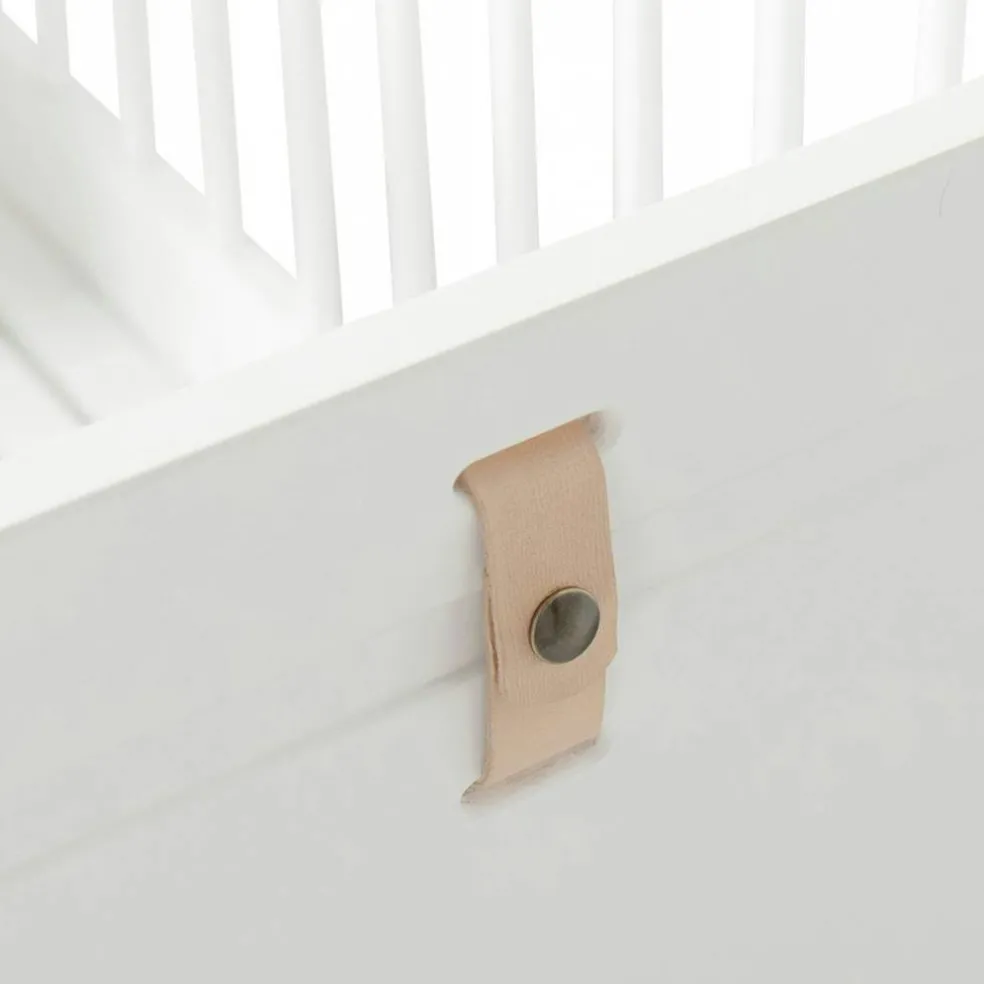 Wood Mini+ Cot Säng Inkl. Junior Kit, Vit