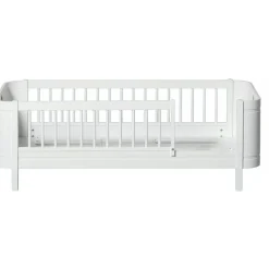 Wood Mini+ Cot Säng Inkl. Junior Kit, Vit