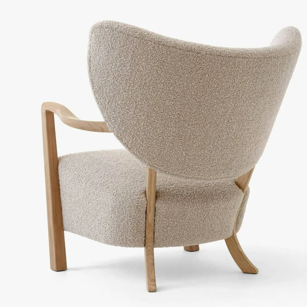 Wulff ATD2 Loungefåtölj, Oak/karakorum 003