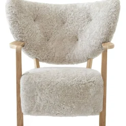 Wulff ATD2 Loungefåtölj, Oak/sheepskin Moonlight