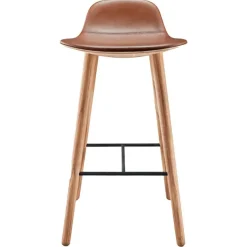 Yuuga Barstol H75 cm, Ek/Konjak